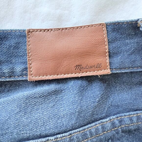 Madewell The Perfect Vintage High Rise Jeans Step Hem Edition in Medium Wash 30 - Picture 5 of 11